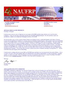JANUARY, 2007 NAUFRP Washington Counsel C. Randall Nuckolls 