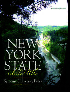 SyracuseUniversityPress.syr.edu  NEW YORK STATE selected titles