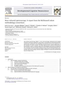 Near-infrared spectroscopy: A report from the McDonnell infant methodology consortium