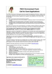 Call for Grant Applications 15.pub