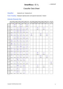 hansie-2x.pdf  SmartReco - C / L Classifier Data Sheet Classifier: