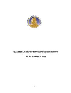 Microsoft Word - MFI Industry Report 31 March 2014.docx