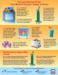 Prevent Kitchen Fires Infographic