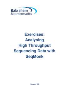Exercises: Analysing High Throughput Sequencing Data with SeqMonk