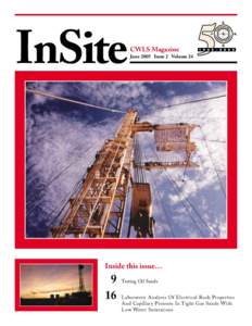 InSite  CWLS Magazine June 2005 Issue 2 Volume 24  Inside this issue…