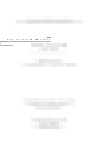 NATIONAL ACADEMY OF SCIENCES  ROBERT M. WALKER 1929–2004  A Biographical Memoir by