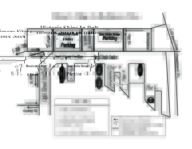 Historic Ships In Baltimore Sites  Sites Key 1. USS Constellation 2. Lightship Chesapeake 3. Submarine USS Torsk