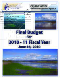 Final Budget ForFiscal Year June 16, 2010