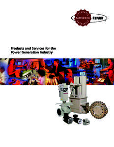 ®  Products and Services for the Power Generation Industry  Section