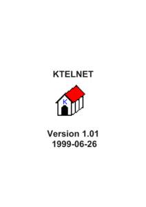 KTELNET  Version[removed]  Table Of Contents