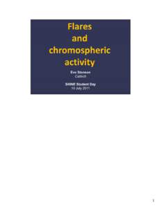 Microsoft PowerPoint - flares_and_chromosphere_2011.ppt [Compatibility Mode]