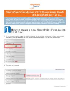Sharepoint 2010 Setup Guide Page 1.ai
