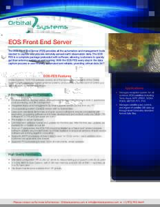 EOS Front End Server Data Sheet vB.03