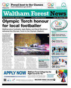 Waltham Forest News Your Council keeping residents informed