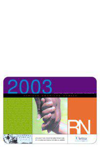 2003 African American History Calendar