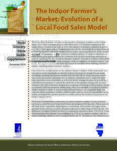 The Indoor Farmer’s Market: Evolution of a Local Food Sales Model Rural Grocery Store