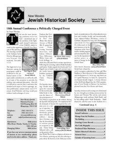 New Mexico  Jewish Historical Society