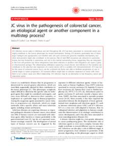 Coelho et al. Virology Journal 2010, 7:42 http://www.virologyj.com/contentHYPOTHESIS  Open Access