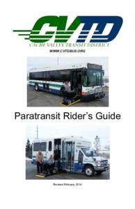 Microsoft Word - CVTD ADA Paratransit Rider's Guide.docx