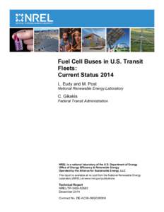 Fuel Cell Buses in U.S. Transit Fleets: Current Status 2014