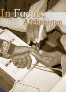 Afghanistan  8 2009’s Democratic Milestone