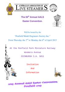 01 Invitation 59th AALS Convention 2015