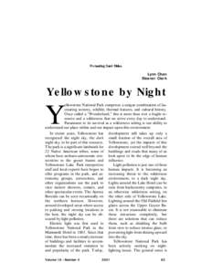 Lynn Chan Eleanor Clark Yellowstone by Night  Y