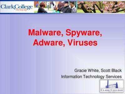 Antivirus software / Rogue software / Computer network security / Spyware / Proprietary software / Microsoft Security Essentials / Adware / Computer virus / Computer worm / System software / Malware / Software
