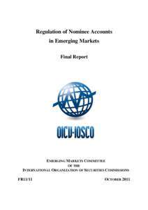 Regulation of Nominee Accounts in Emerging Markets