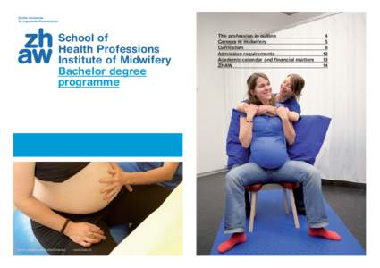 School of Health Professions Institute of Midwifery Bachelor degree programme