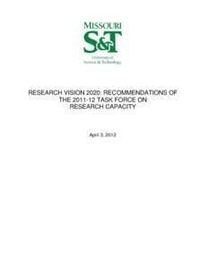 Microsoft Word - Research Capacity Task Force Report FINAL
