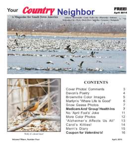 Your  Country Neighbor A Magazine for Small-Town America