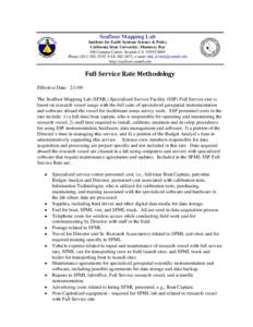 Microsoft Word - Full Service Rate Methodology_eff 2-1-09_FINAL.doc