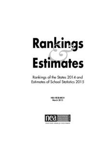 Microsoft Word - NEA Rankings And Estimates.doc