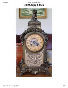 http://abbeyclock.com/japy2.html Another French Japy Clock