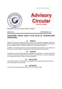 Referenced to Nigeria Regulations  Advisory Circular NCAA-AC-ARD006