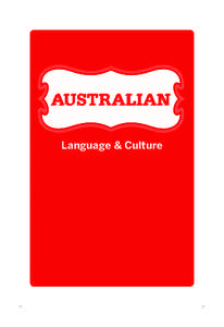 0-prelims-aus4.indd 1  AUSTRALIAN Language & Culture[removed]:09:02 PM