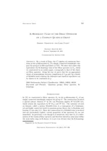767  Documenta Math. K-Homology Class of the Dirac Operator on a Compact Quantum Group
