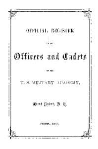 OFFICIAL REGISTER OF THE