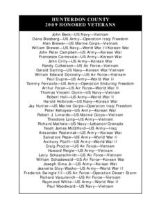 2009 VETERAN LIST OF NAMES.pub