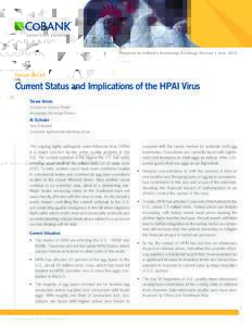 Agriculture / Influenza A virus subtype H5N1 / Aviculture / Anthrozoology / Livestock / Agricultural health and safety / Animal virology / Avian influenza / Epidemiology / Influenza / Poultry farming / Egg as food