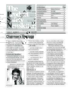 The Product Safety Newsletter Volume 3, Number 2