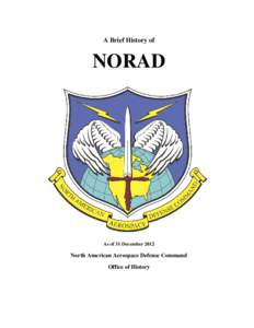 Microsoft Word - A Brief History of NORAD