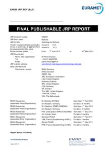 Microsoft Word - 05a EXAMPLE of a Final Publishable JRP Report.doc