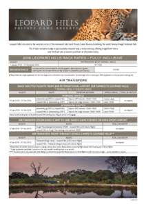 Provinces of South Africa / Geography of South Africa / Mpumalanga / Sabi Sand Game Reserve / Timbavati Game Reserve / Federal Air / Kruger Mpumalanga International Airport / Ulusaba Private Game Reserve / Kruger National Park / Skukuza / Leopard / Johannesburg