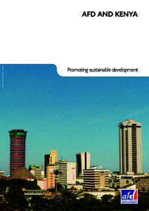 Nairobi Sky Line © Yves Terracol  AFD AND KENYA Promoting sustainable development