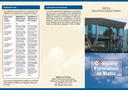 [removed]MFSA - Company Formation Brochure [English] PROOF