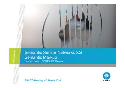 SSN-XG-Semantic-Markup-3March2010