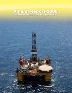Annual Report 2008 Staatsolie Maatschappij Suriname N.V. State Oil Company of Suriname Vision and Values Vision