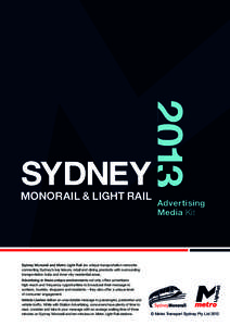2013  SYDNEY Monorail & light rail